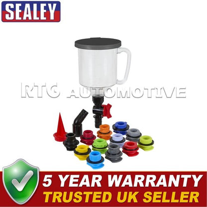 Sealey Master Engine Oil Funnel Filling Kit 15pc
