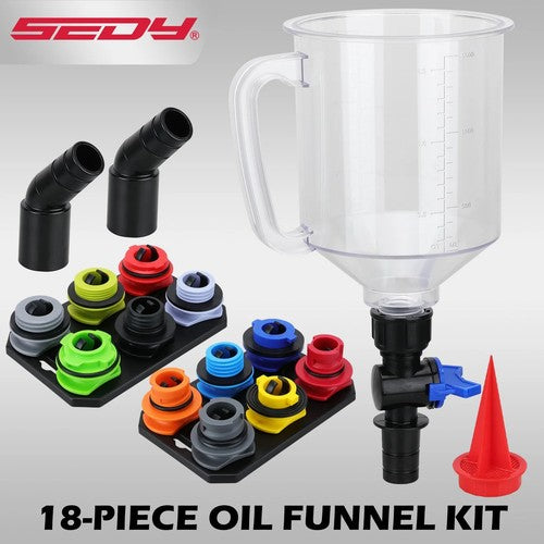Sealey Master Engine Oil Funnel Filling Kit 15pc