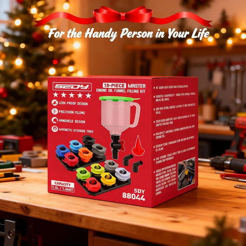 Sealey Master Engine Oil Funnel Filling Kit 15pc